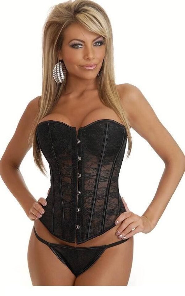 Over bust Patterned Corset