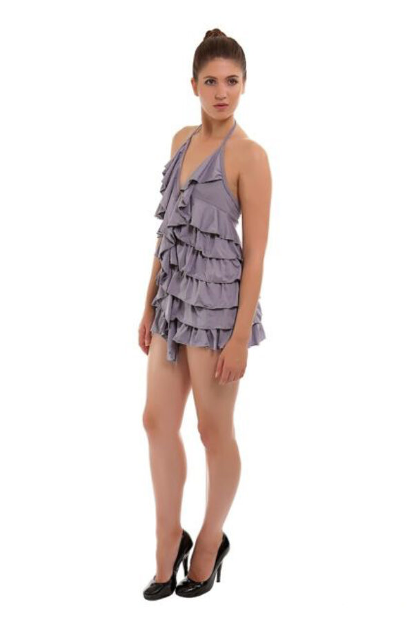 Sexy Clubbing Party Halterneck Mini Dress/Tunic-536