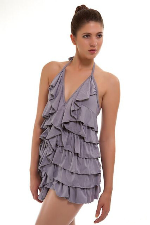 Sexy Clubbing Party Halterneck Mini Dress/Tunic-540