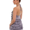 Sexy Clubbing Party Halterneck Mini Dress/Tunic-538
