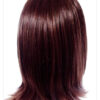 Mahogany Straight Haired Synthetic Wig 16 Inch Lenth-624