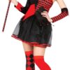 evil harlequin costume