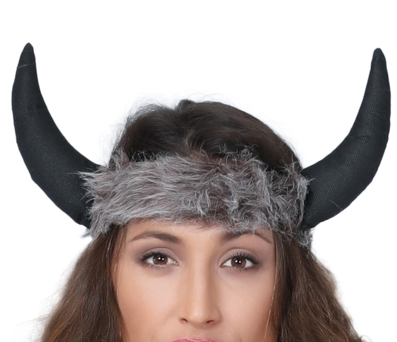 brown viking costume horns