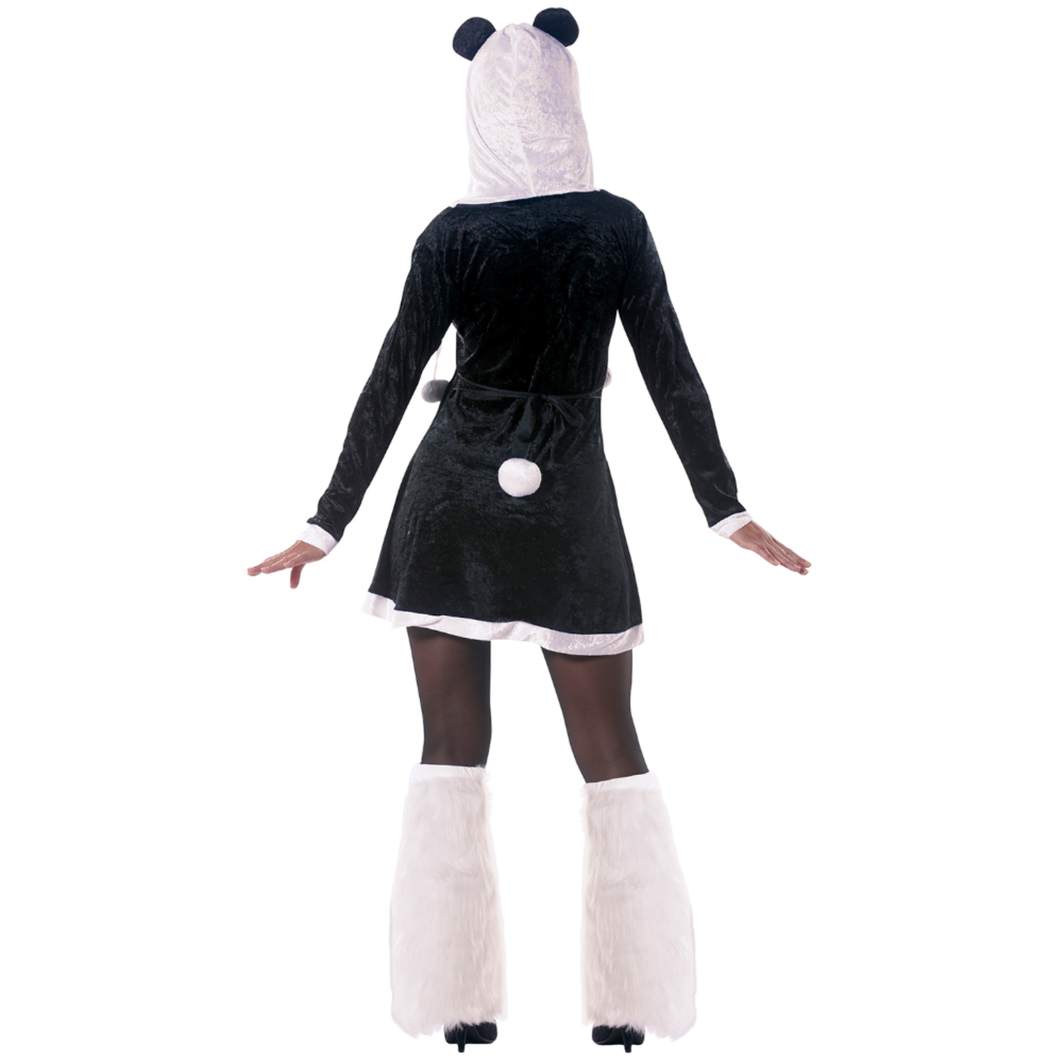 panda girl costume back