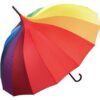Rainbow Pagoda Walking Umbrella