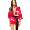 kimono mini dress