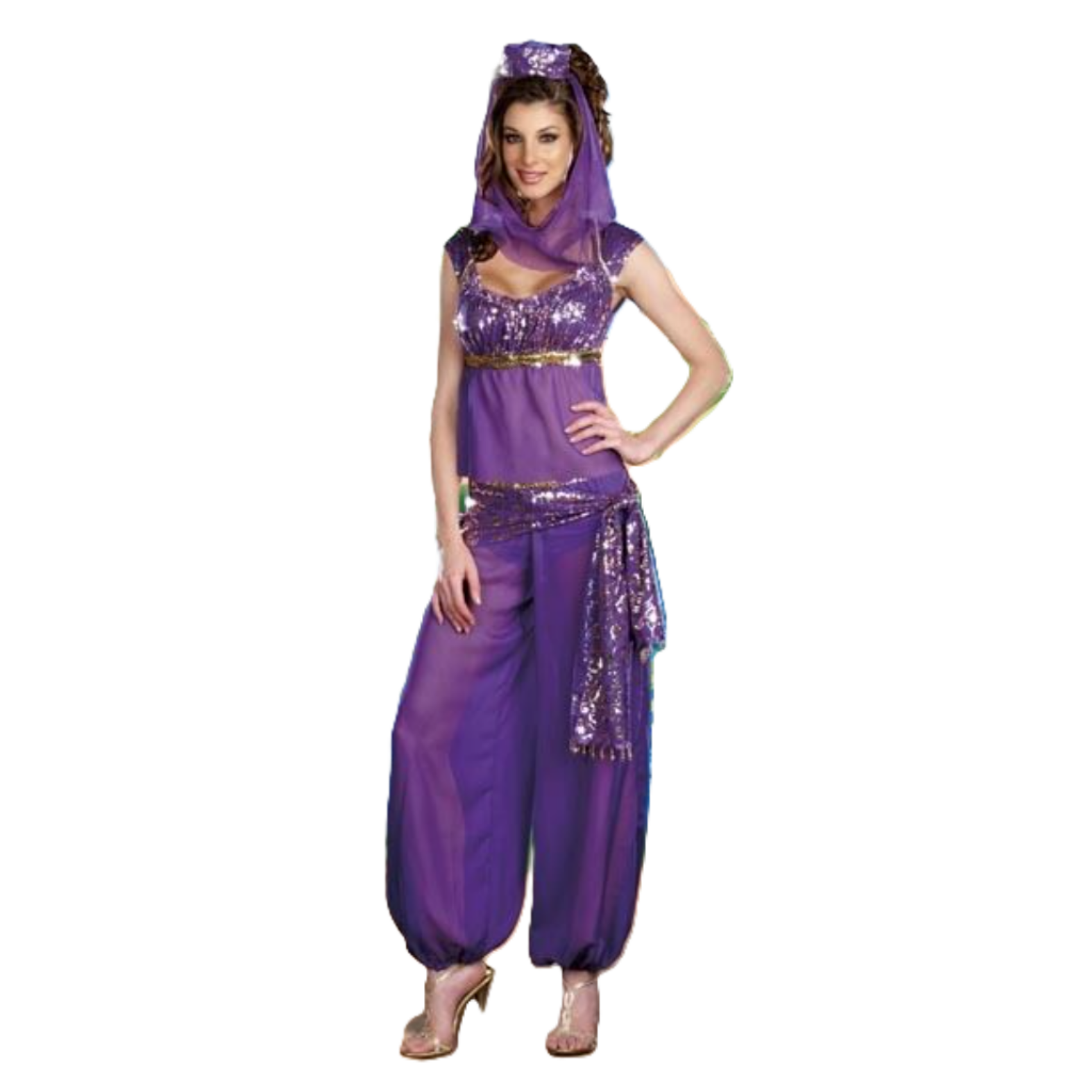 Purple Genie Costume