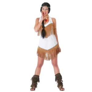 Ladies red Indian costume