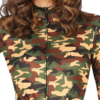 Military catsuit front view