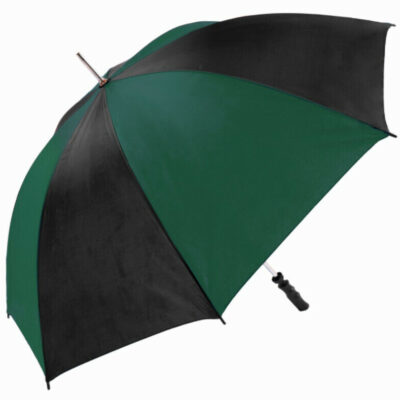 Green & White Vented Golf Umbrella