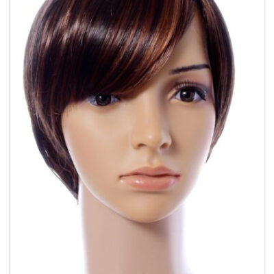 ladie's short brown wig